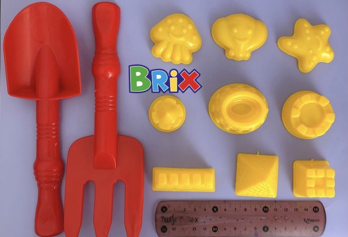 سطل و قلعه دریا کوچک - Brix - تصویر 2